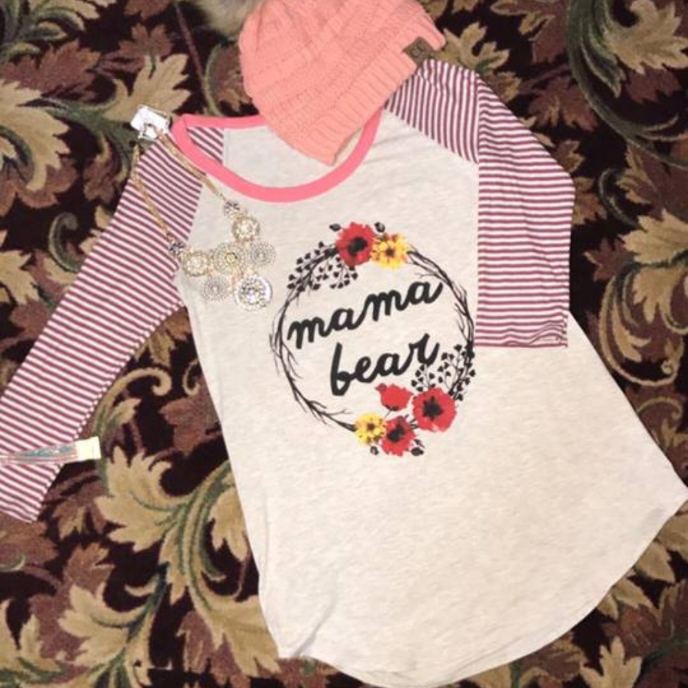 Boho Mama Bear Long Sleeve